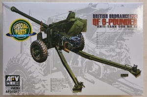 AFV CLUB 1/35 35217 QF 6 POUNDER ANTI-TANK GUN Mk.IV