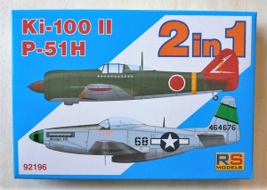 RS MODELS 1/72 92196 Ki-100 II P-51H