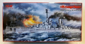 ICM 1/350 S003 KRONPRINZ WWI GERMAN BATTLESHIP