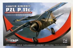 MIRAGE 1/48 481009 FIGHTER AIRCRAFT PZL P.11C