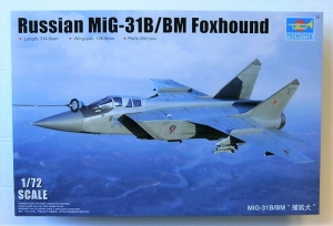 TRUMPETER 1/72 01680 RUSSIAN MIG-31B/BM FOXHOUND