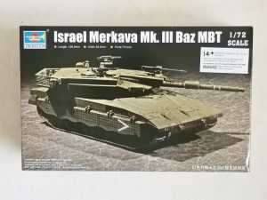 TRUMPETER 1/72 07104 ISRAELI MERKAVA Mk.III Baz MBT