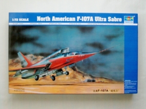 TRUMPETER 1/72 01605 NORTH AMERICAN F-107A ULTRA SABRE