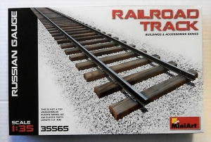MINIART 1/35 35565 RAILROAD TRACK RUSSIAN GAUGE 