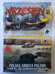 FIRST TO FIGHT 1/72 045 75mm WZ.1897 SCHNEIDER NA KOLACH DS