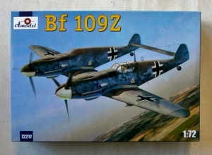 A MODEL 1/72 72217 MESSERSCHMITT Bf 109Z