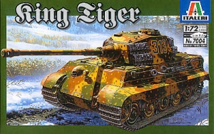 ITALERI 1/72 7004 KING TIGER