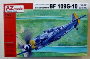 AZ MODEL 1/72 7501 MESSERSCHMITT Bf 109G-10  DIANA 