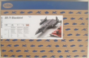 TESTORS 1/48 7584 SR-71 BLACKBIRD