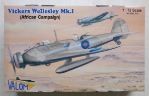 VALOM 1/72 72090 VICKERS WELLESLEY Mk.I  AFRICAN CAMPAIGN 