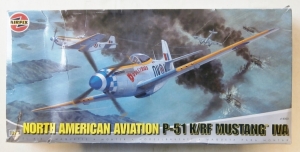 AIRFIX 1/24 14003 NORTH AMERICAN P-51 K/RF MUSTANG IVA  UK SALE ONLY 