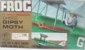 FROG 1/72 F169 DH60G GIPSY MOTH TRAILBLAZER