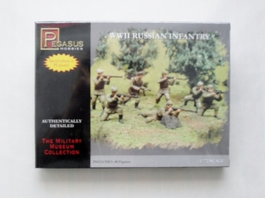 PEGASUS HOBBIES 1/72 7498 WWII RUSSIAN INFANTRY