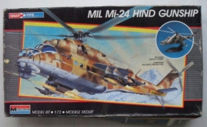 MONOGRAM 1/72 1131 MIL Mi-24 HIND GUNSHIP