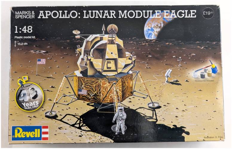 REVELL 1/48 APOLLO LUNAR MODULE EAGLE