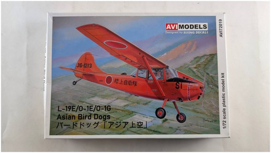 AVI MODELS 1/72 AVI72019 L-19E/O-1E/O-1G ASIAN BIRD DOGS