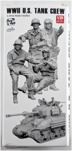 BORDER MODELS 1/35 BR-007 WWII U.S. TANK CREW
