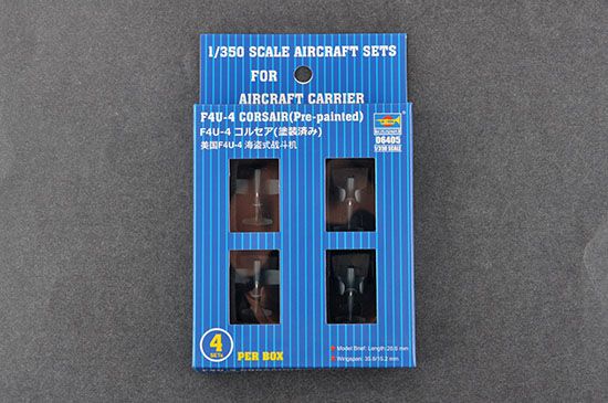 TRUMPETER 1/350 06405 F4U-4 CORSAIR  PRE-PAINTED 
