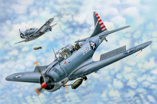 I LOVE KIT 1/18 61801 SBD 3/4 DAUNTLESS  UK SALE ONLY 