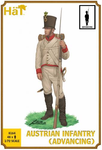HAT INDUSTRIES 1/72 8164 AUSTRIAN INFANTRY ADVANCING