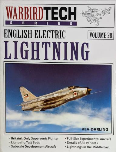 CHEAP BOOKS  ZB6006 ENGLISH ELECTRIC LIGHTNING Warbird Tech Series
