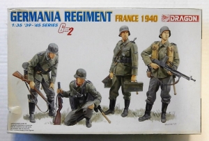 DRAGON 1/35 6281 GERMANIA REGIMENT FRANCE 1940