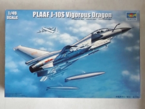 TRUMPETER 1/48 02842 PLAAF J-10S VIGOROUS DRAGON