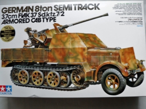 TAMIYA 1/35 35144 8t HALF TRACK WITH 3.7 cm FLAK 37 Sd.Kfz 7/2