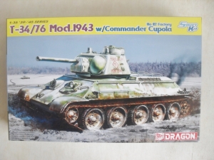 DRAGON 1/35 6584 T-34/76 Mod.1943 w/COMMANDER CUPOLA