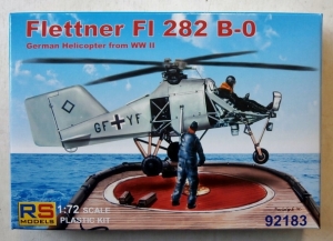 RS MODELS 1/72 92183 FLETTNER FI 282 B-0