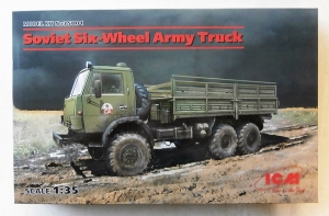 ICM 1/35 35001 SOVIET SIX WHEELED ARMY TRUCK