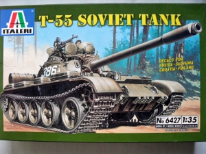 ITALERI 1/35 6427 T-55 SOVIET TANK