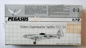 PEGASUS 1/72 1020 SUPERMARINE SPITFIRE F.22/24