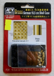 AFV CLUB 1/35 35097 GERMAN BRASS 10.5cm SHELL CASE