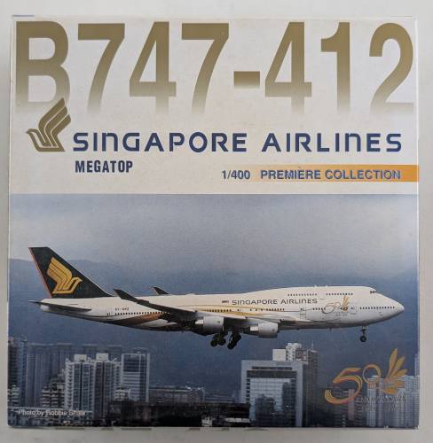DRAGON 1/400 55070 B747-412 SINGAPORE AIRLINES MEGATOP