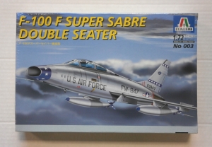 ITALERI 1/72 003 F-100F SUPER SABRE DOUBLE SEATER