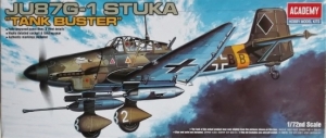ACADEMY 1/72 12450 JUNKERS Ju 87G-1 STUKA