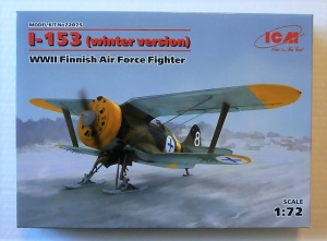 ICM 1/72 72075 I-153 WINTER VERSION