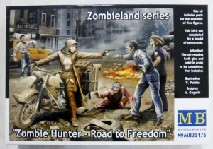MASTERBOX 1/35 35175 ZOMBIE HUNTER ROAD TO FREEDOM