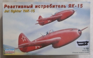 EASTERN EXPRESS 1/72 72200 YAK-15 JET FIGHTER