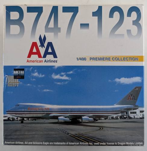 DRAGON 1/400 55140 B747-123 AMERICAN AIRLINES