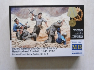 MASTERBOX 1/35 35152 SOVIET MARINES   GERMAN INFANTRY 1941-42