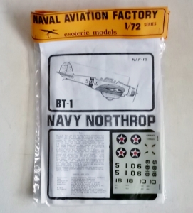 ESOTERIC 1/72 NAF-16 BT-1 NAVY NORTHROP