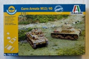 ITALERI 1/72 7517 CARRO ARMATO M13/40