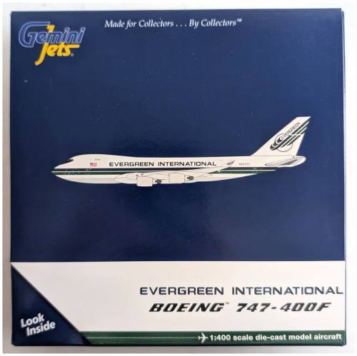 GEMINI JETS 1/400 1009 EVERGREEN INTERNATIONAL BOEING 747-400F