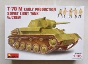 MINIART 1/35 35025 T-70M EARLY PRODUCTION WITH CREW