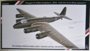SPECIAL HOBBY 1/72 72065 PIAGGIO P.108A ARTIGLIERE WITH 102/40 ANTI-SHIP CANNON