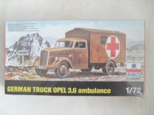 ESCI 1/72 8035 OPEL 3.6 AMBULANCE
