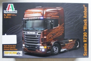ITALERI 1/24 3897 SCANIA R730 BLACK AMBER
