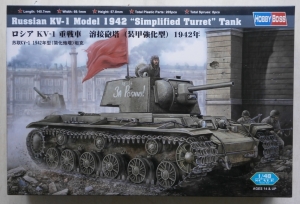 HOBBYBOSS 1/48 84812 RUSSIAN KV-1 MODEL 1942 SIMPLIFIED TURRET